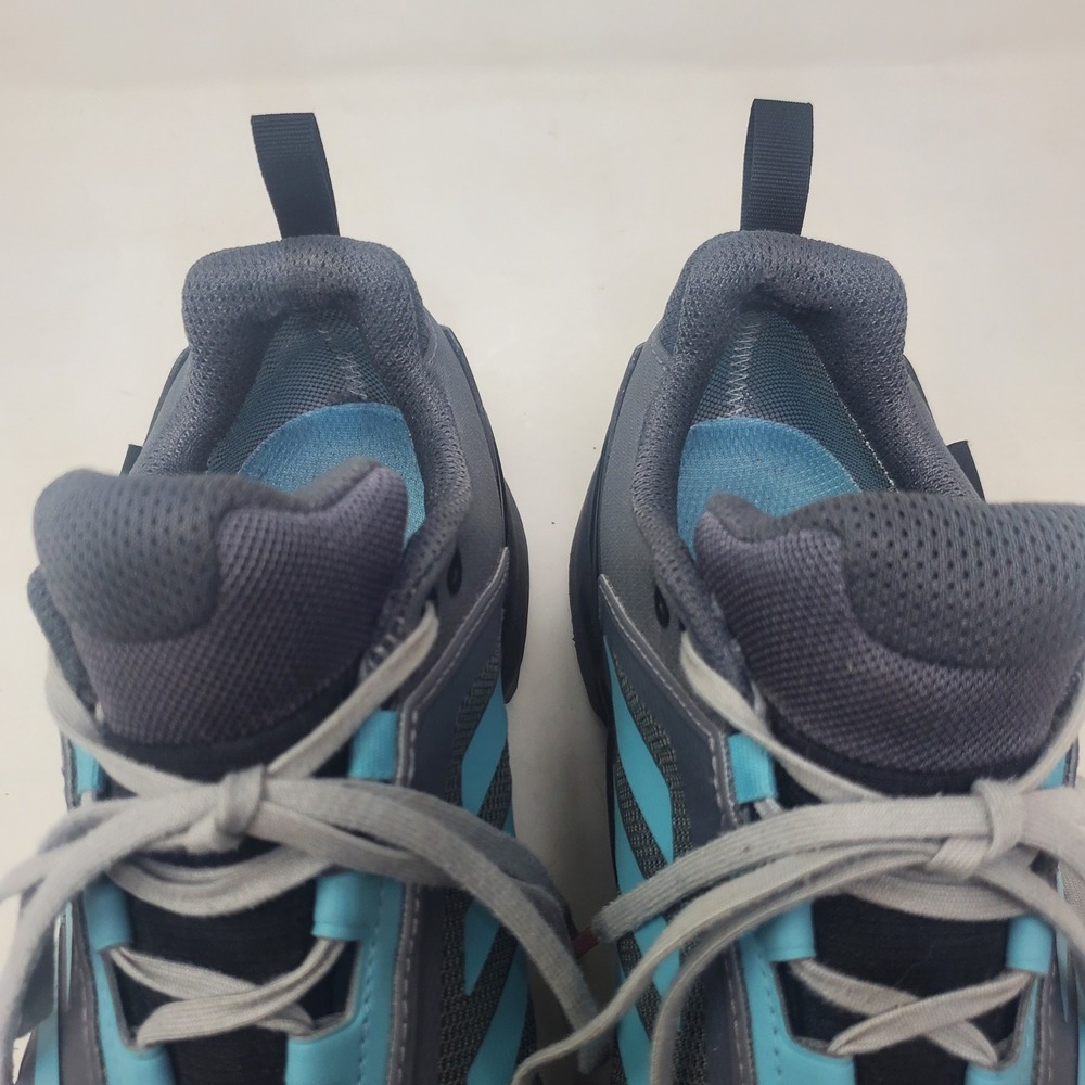 Adidas Terrex Women’s Trail Running Shoes - Gray with Aqua - Picture 8 of 13